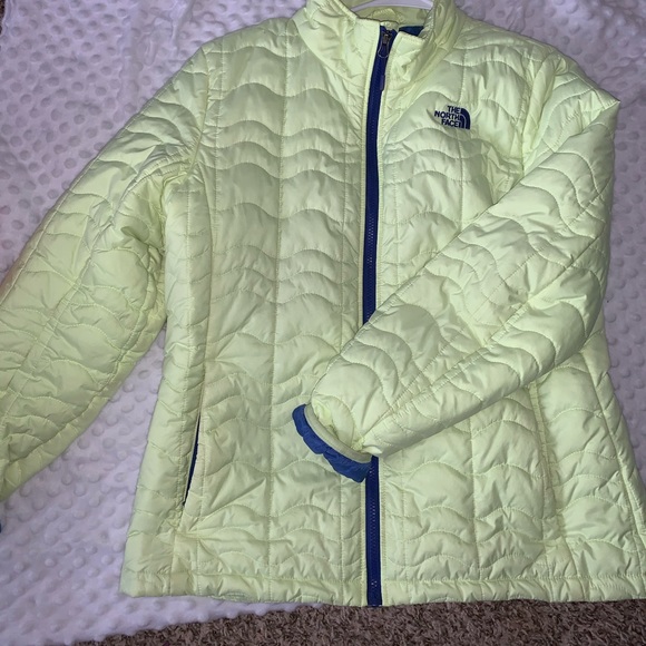 The North Face Jackets & Blazers - THE NORTH FACE - electric yellow and blue jacket